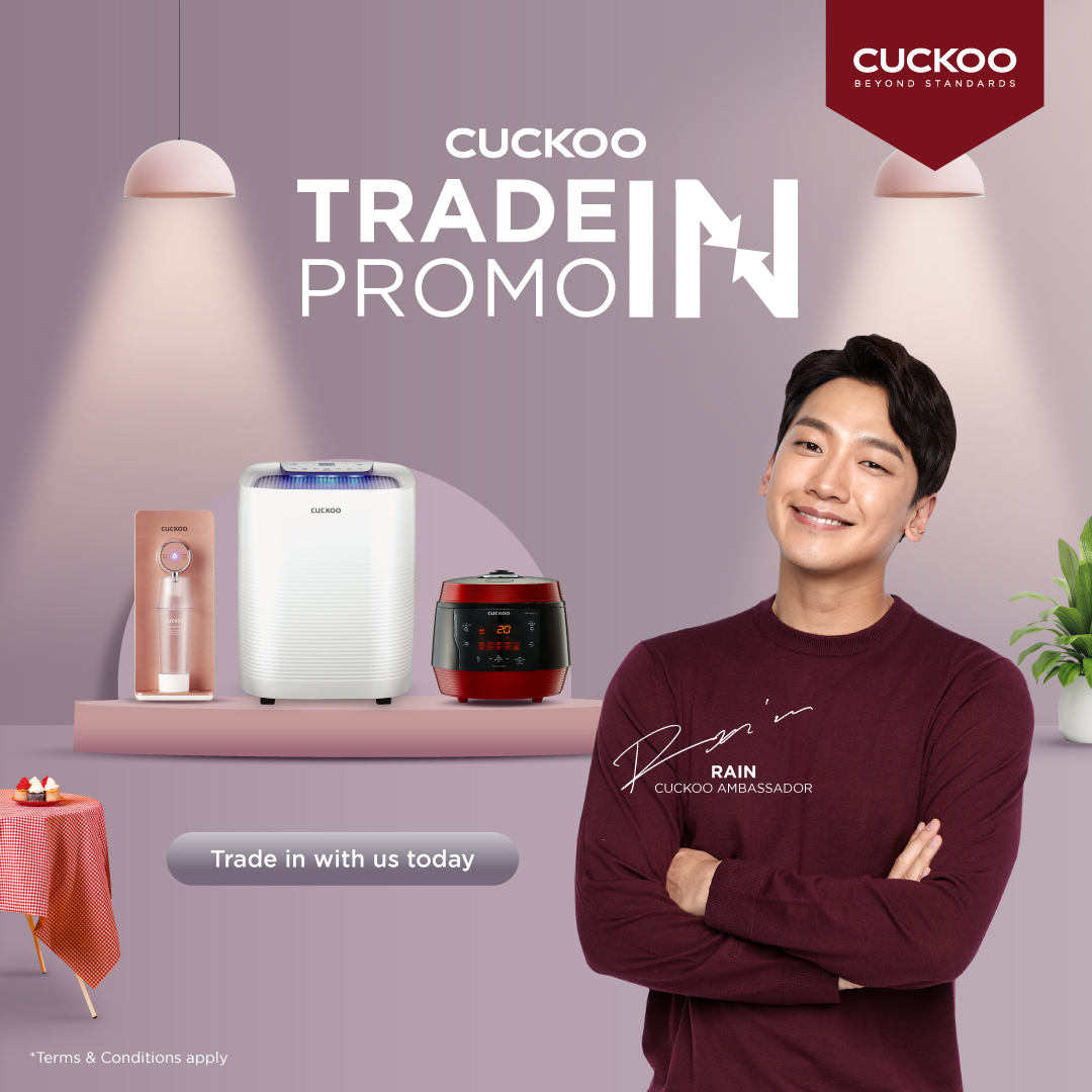 Cuckoo air online purifier promotion